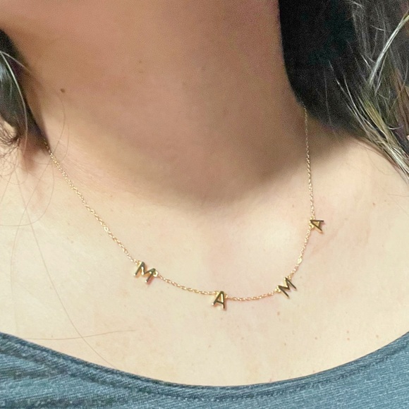 MAMA Necklace (RoseGold, Silver and Gold-Plated.) - Picture 4 of 5